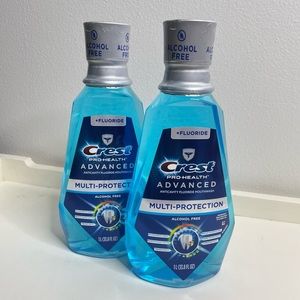 Crest Advanced Alcohol Free Mouthwash